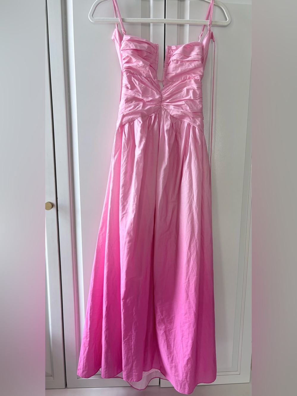 BNWT FortunateOne Caramel Latte Maxi Dress - Picture 5 of 8